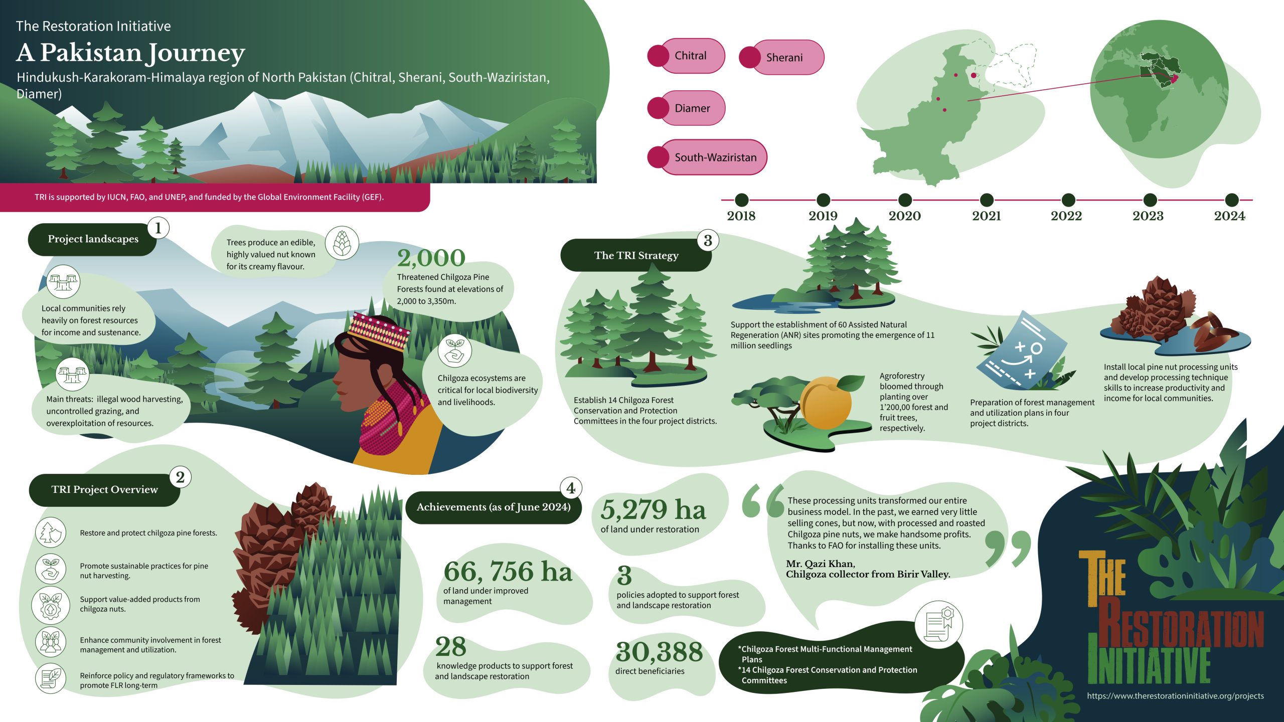 Project infographic