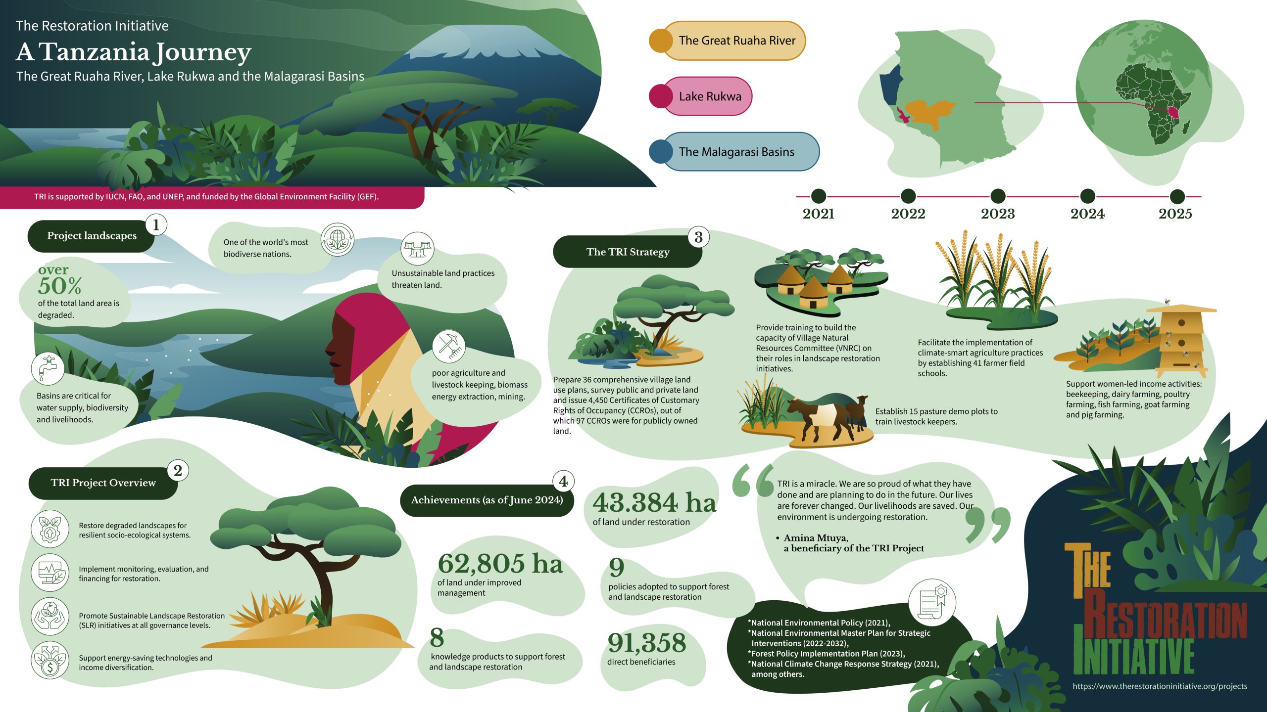Project infographic