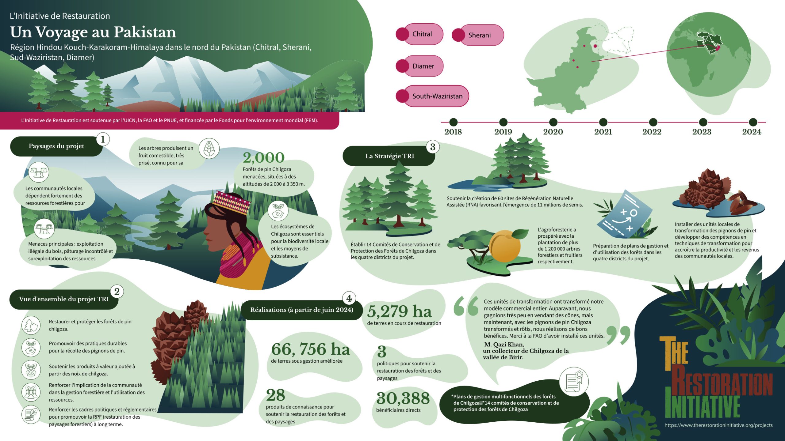 Project infographic