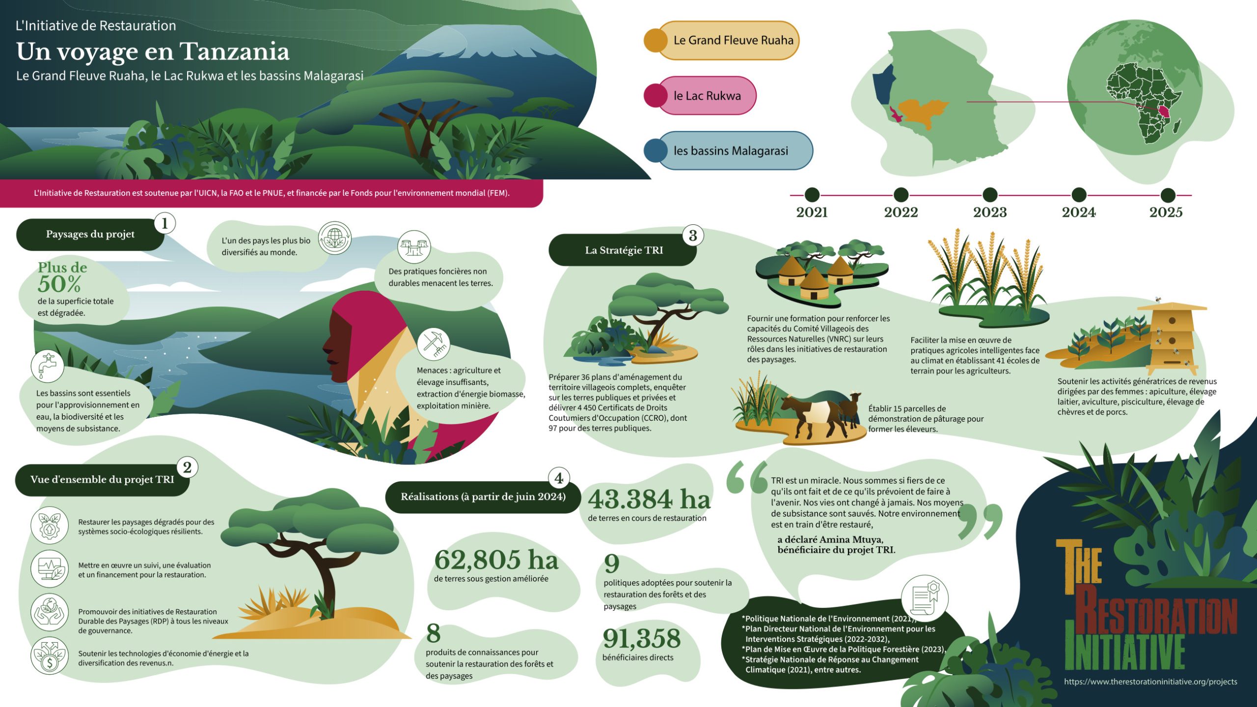Project infographic